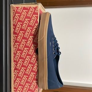 Vans authentic (light gum) dress blue mens size 13